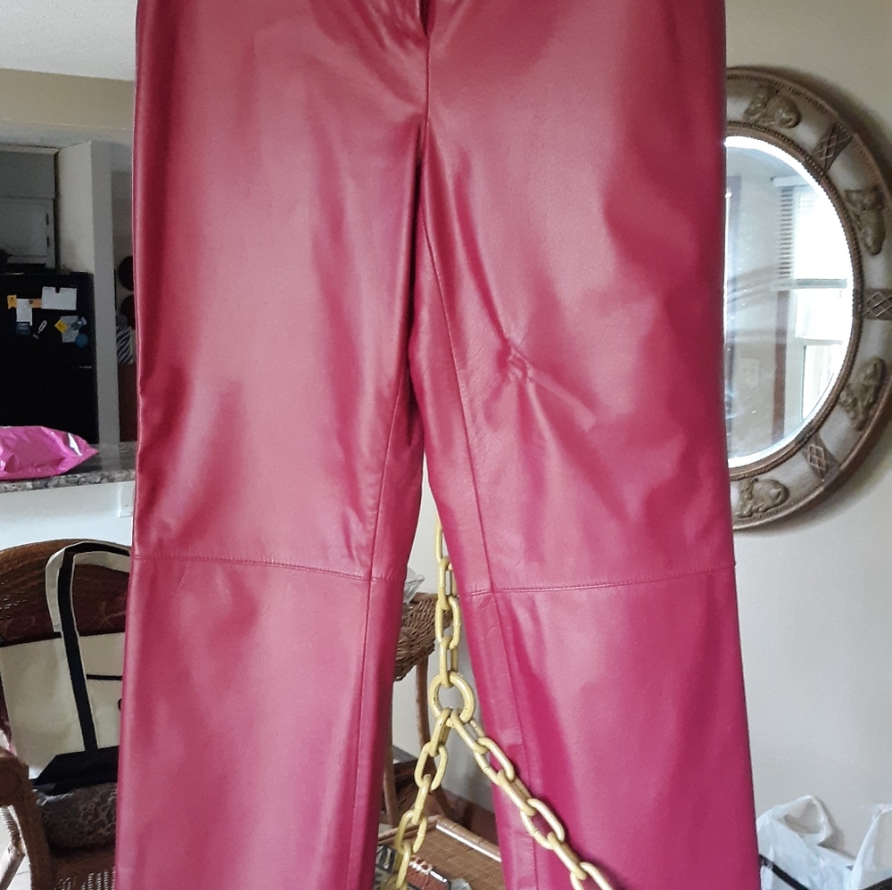Leather pants